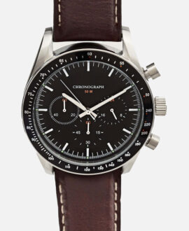 Chonograph Watch with leather belt