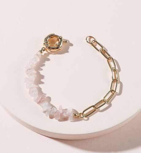 Qingdao Daiwei Jewelry Rough Stone Crystal Amethyst Stone Chain